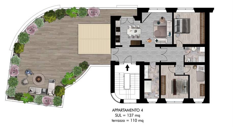 appartamento in vendita a Pisa in zona Quartiere San Francesco