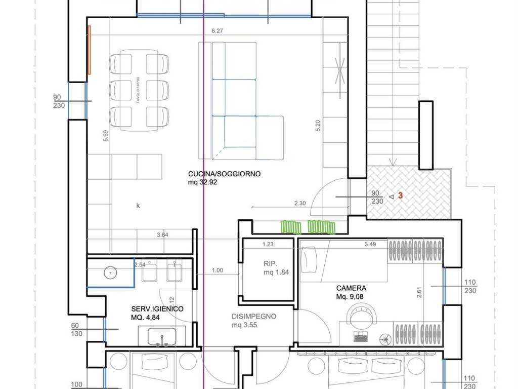 appartamento in vendita a Pisa in zona Tirrenia