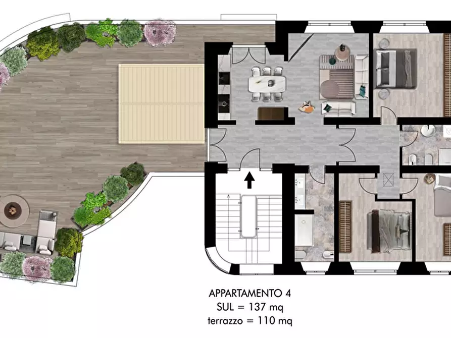 appartamento in vendita a Pisa in zona Centro Storico