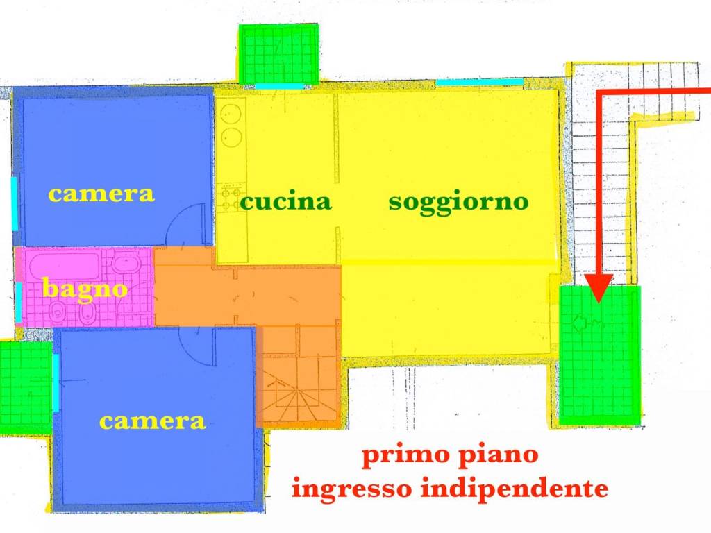 appartamento in vendita a Pisa in zona Putignano