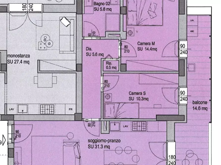 appartamento in vendita a Pisa in zona Centro Storico