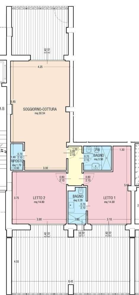 appartamento in vendita a Pisa in zona Ospedaletto