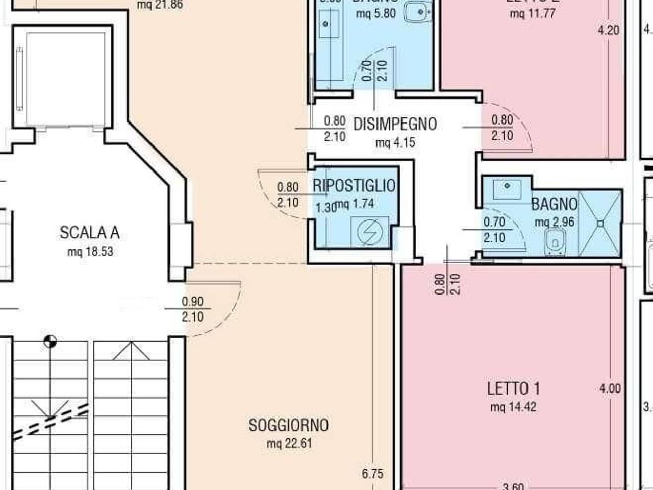 appartamento in vendita a Pisa in zona Ospedaletto