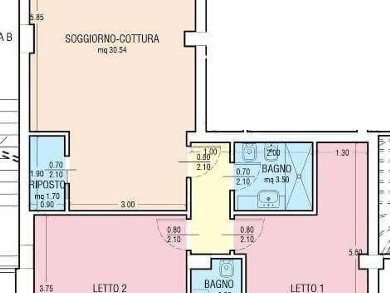 appartamento in vendita a Pisa in zona Ospedaletto