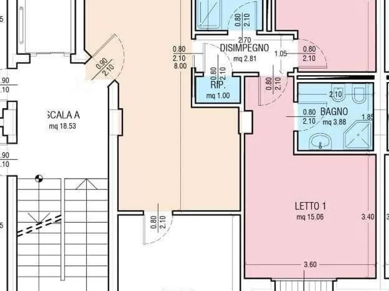 appartamento in vendita a Pisa in zona Ospedaletto