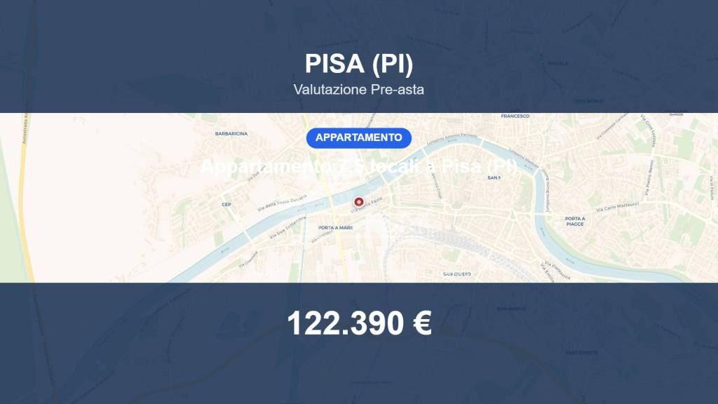 appartamento in vendita a Pisa