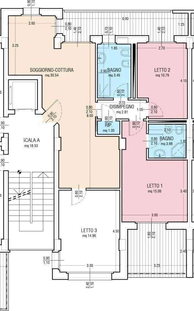 appartamento in vendita a Pisa in zona Ospedaletto
