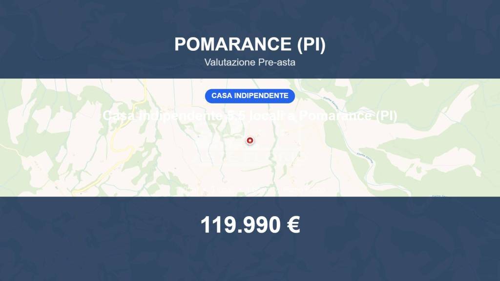 casa indipendente in vendita a Pomarance