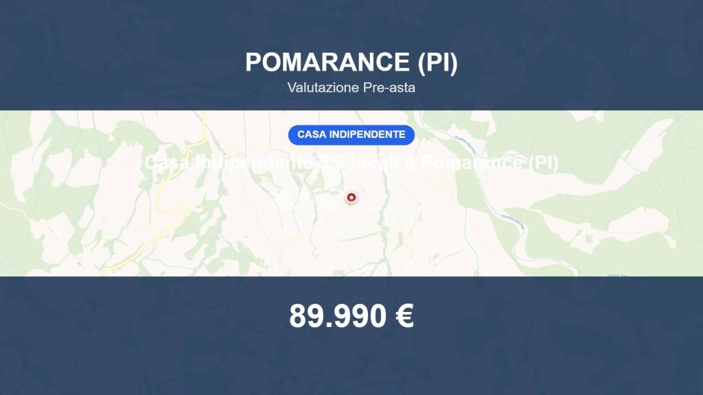 casa indipendente in vendita a Pomarance