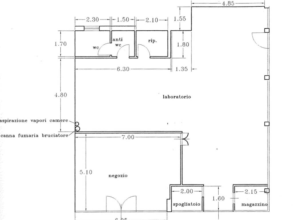locale commerciale in vendita a Ponsacco