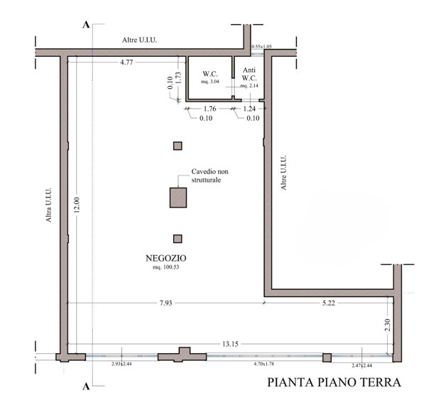 locale commerciale in vendita a Ponsacco