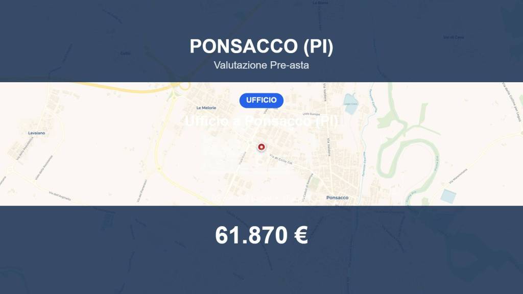 ufficio in vendita a Ponsacco