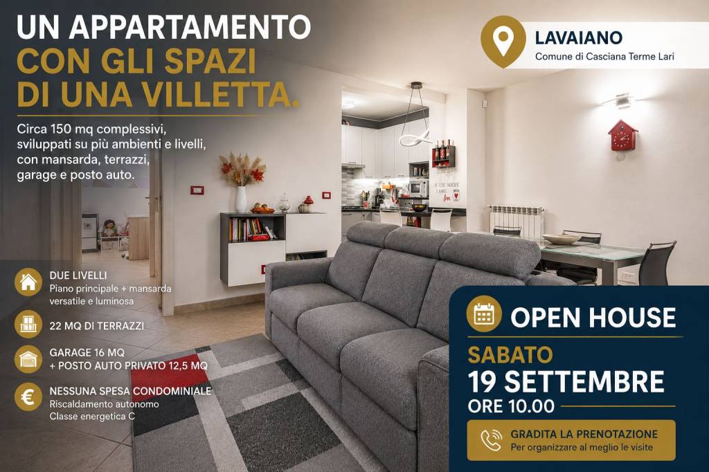 appartamento in vendita a Ponsacco