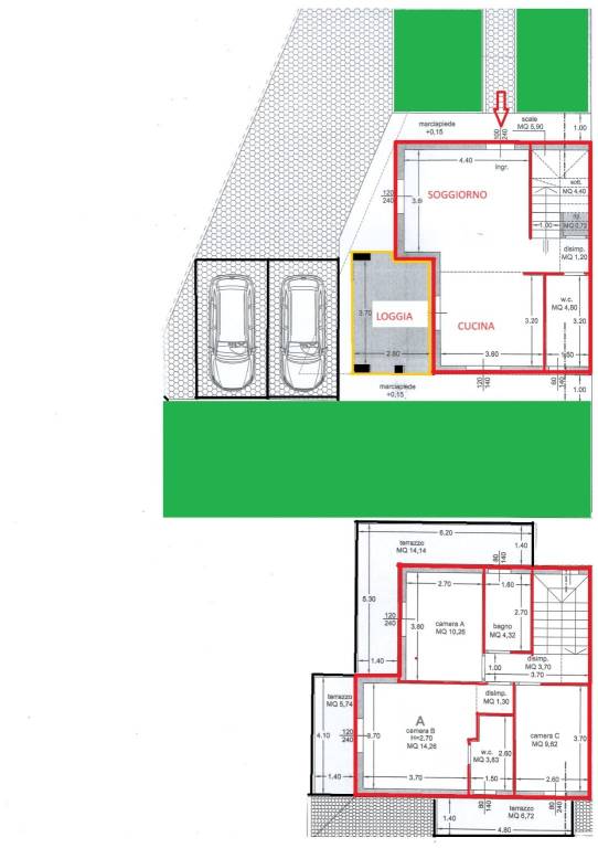 casa indipendente in vendita a Pontedera