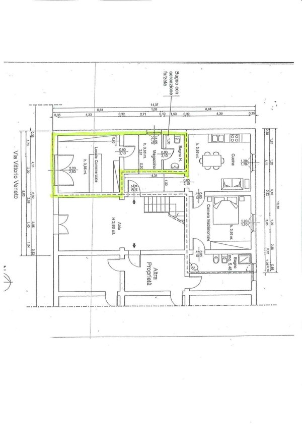 locale commerciale in vendita a Pontedera