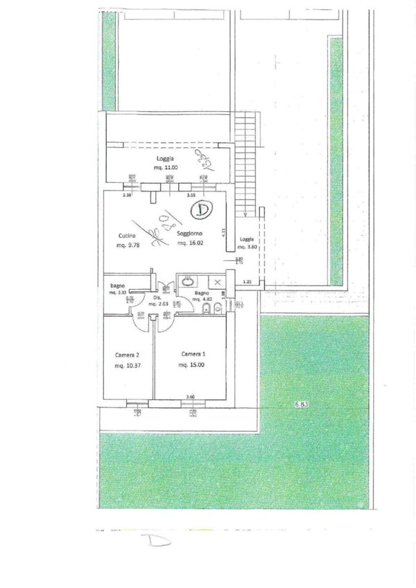 appartamento in vendita a Pontedera in zona Santa Lucia