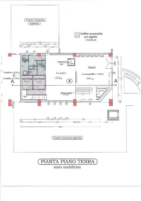 locale commerciale in vendita a Pontedera