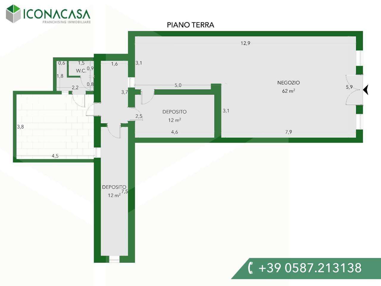 negozio in vendita a Pontedera