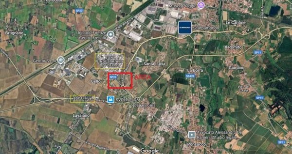 terreno agricolo in vendita a Pontedera in zona Pardossi