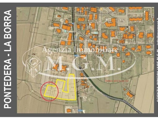 terreno agricolo in vendita a Pontedera in zona La Borra