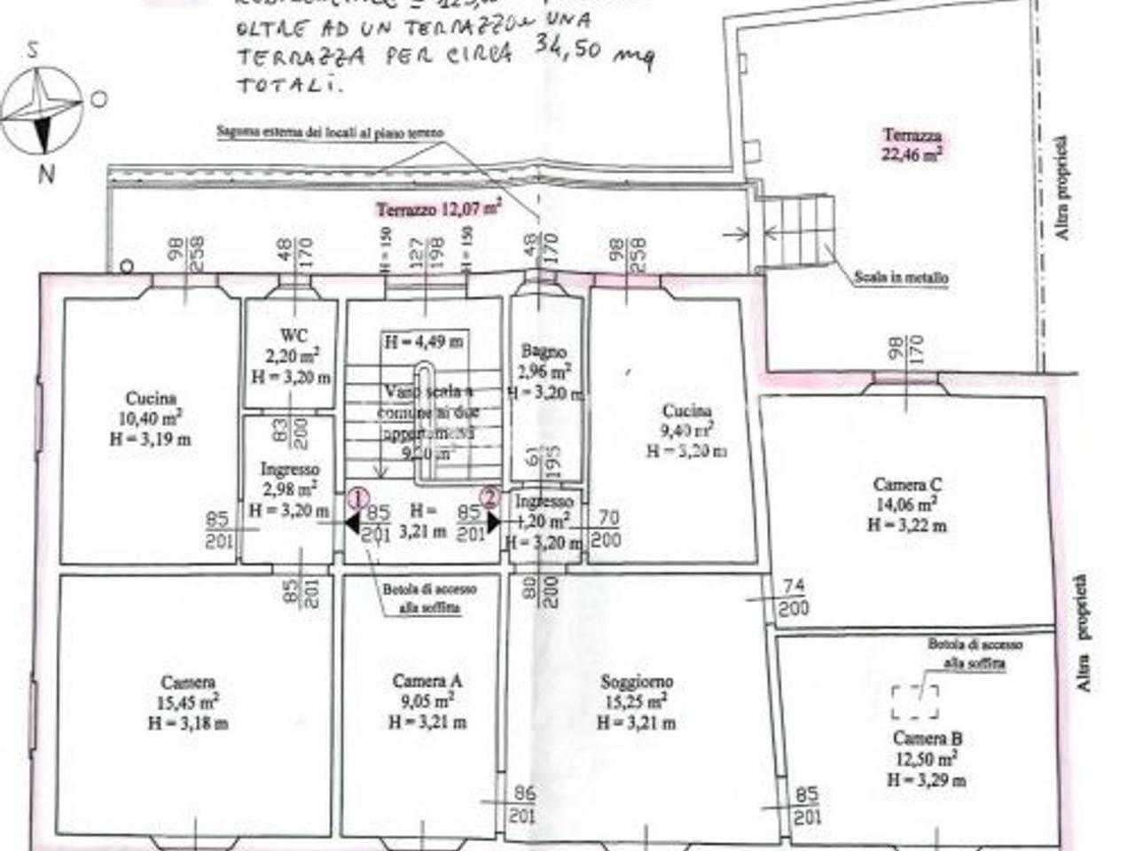 intera palazzina in vendita a Pontedera