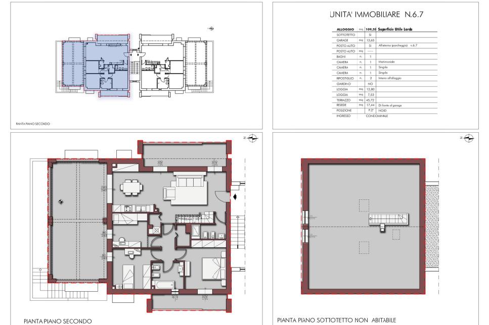 attico in vendita a Pontedera in zona La Borra