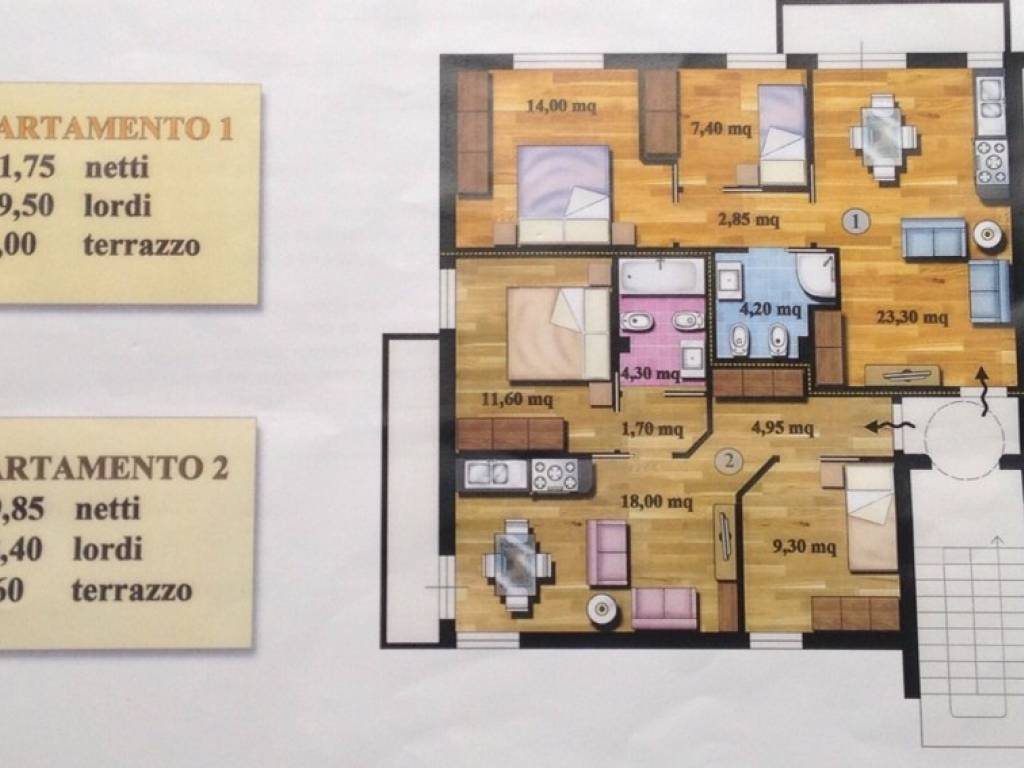 appartamento in vendita a Pontedera