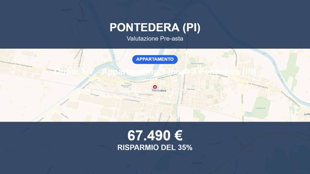 appartamento in vendita a Pontedera
