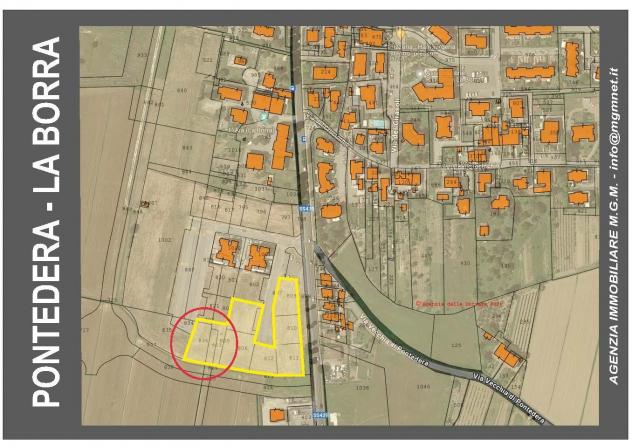 terreno agricolo in vendita a Pontedera in zona La Borra