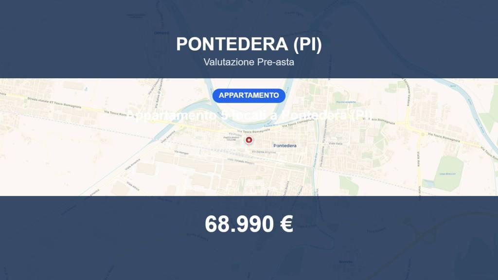 appartamento in vendita a Pontedera