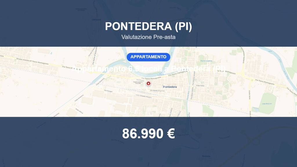 appartamento in vendita a Pontedera