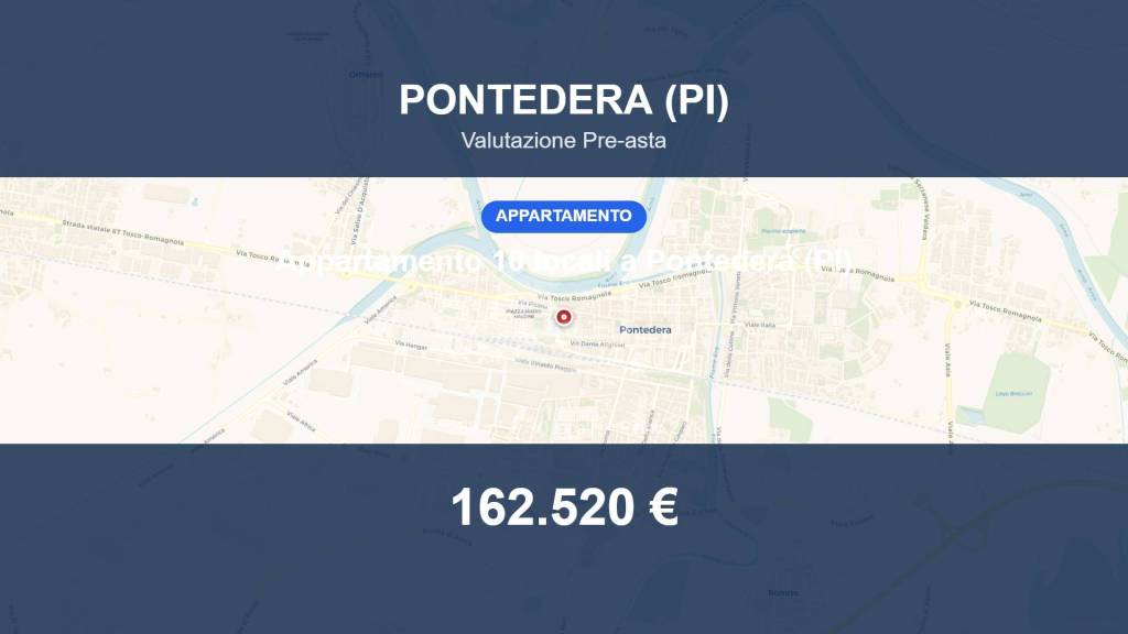 appartamento in vendita a Pontedera