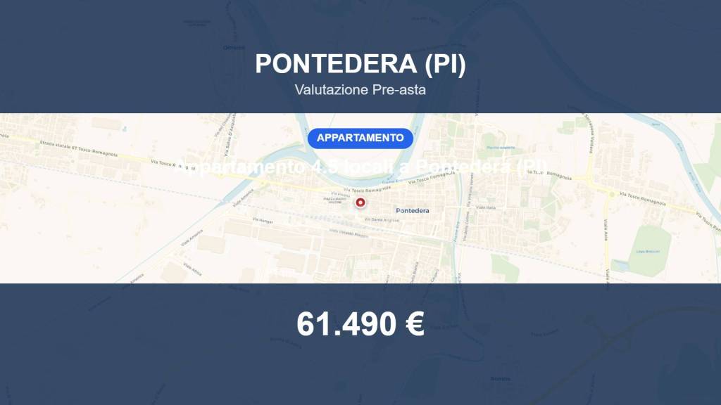 appartamento in vendita a Pontedera