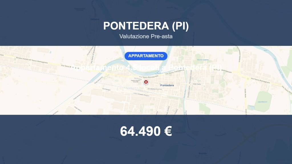 appartamento in vendita a Pontedera