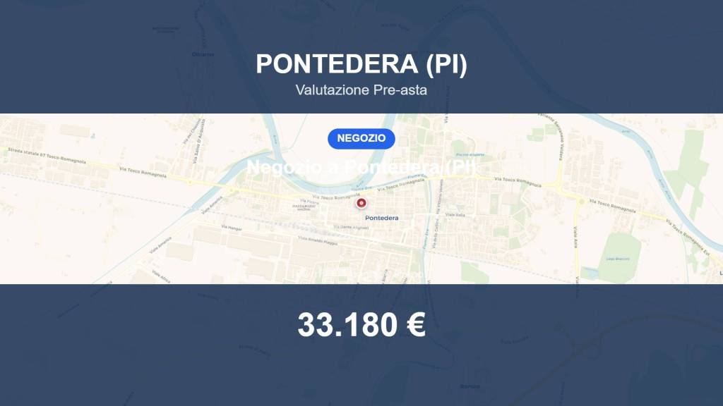 negozio in vendita a Pontedera