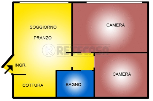 appartamento in vendita a Pontedera in zona La Bianca