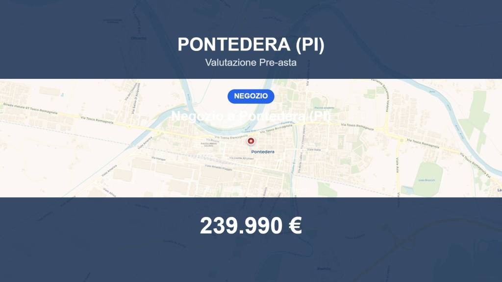 negozio in vendita a Pontedera