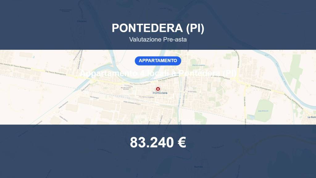 appartamento in vendita a Pontedera