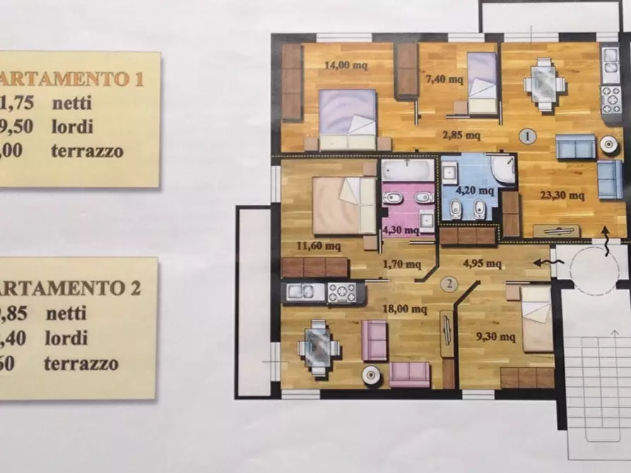 appartamento in vendita a Pontedera