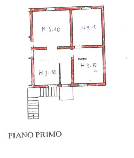 casa indipendente in vendita a Pontedera in zona Pietroconti