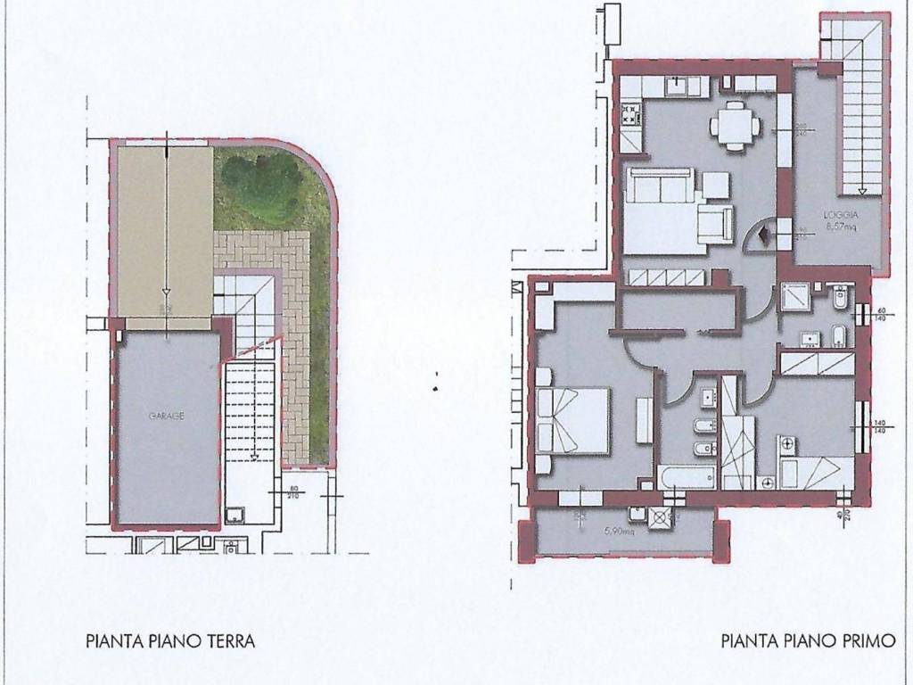 appartamento in vendita a Pontedera in zona La Bianca