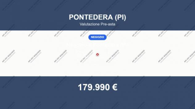 locale di sgombero in vendita a Pontedera