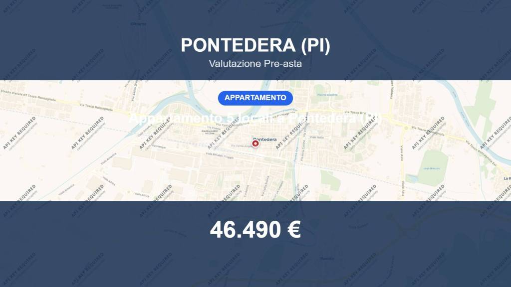 appartamento in vendita a Pontedera