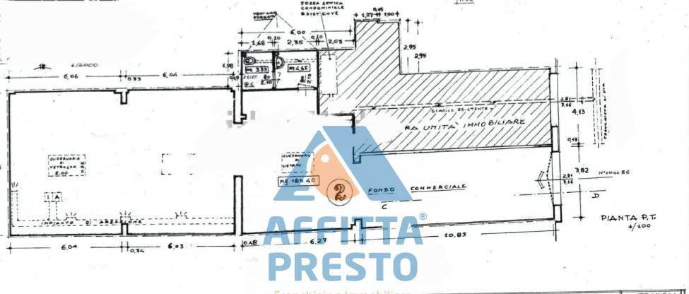locale commerciale in vendita a Pontedera