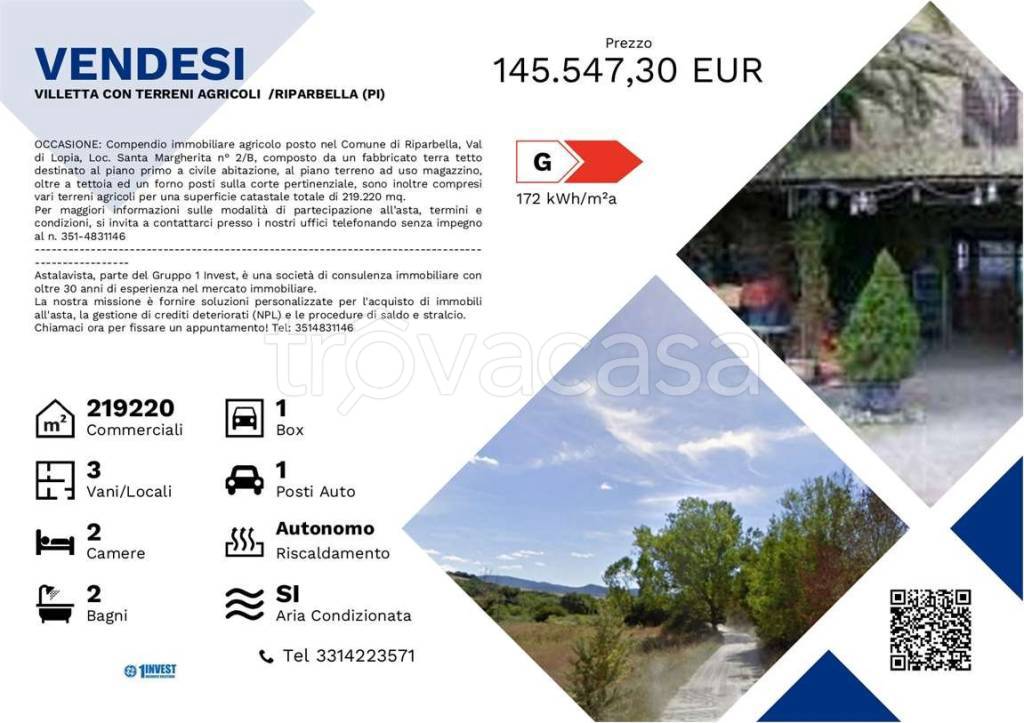 appartamento in vendita a Riparbella