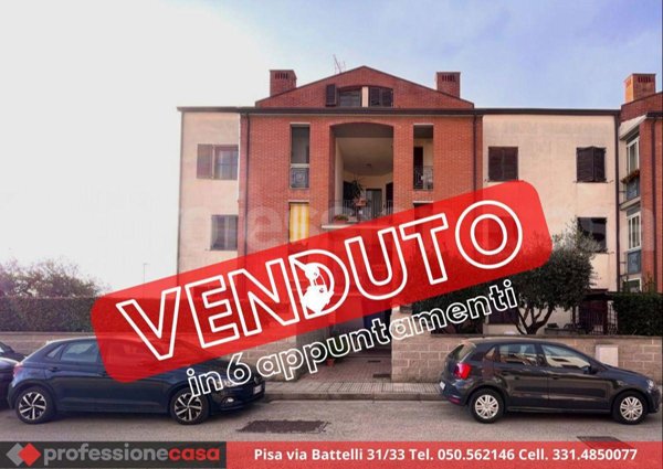 appartamento in vendita a San Giuliano Terme in zona Pontasserchio
