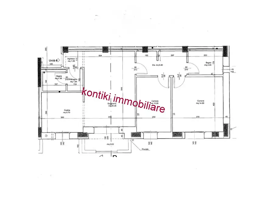 appartamento in vendita a San Giuliano Terme
