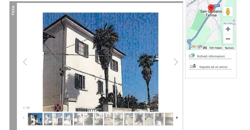 casa indipendente in vendita a San Giuliano Terme in zona Pontasserchio