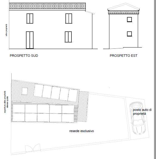 intera palazzina in vendita a San Giuliano Terme in zona Arena-Metato