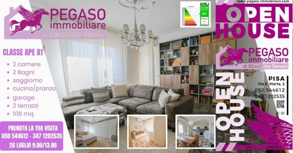 appartamento in vendita a San Giuliano Terme